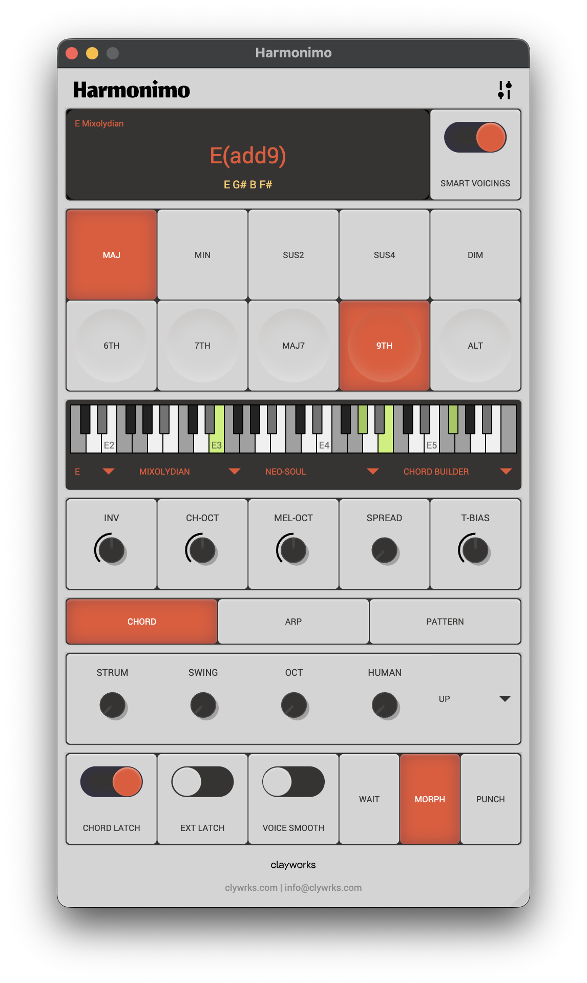 Harmonimo chord and melody workflow for Logic Pro